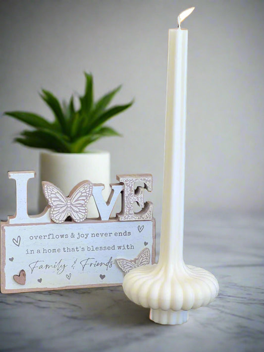 Unscented Lamp Pillar Candle